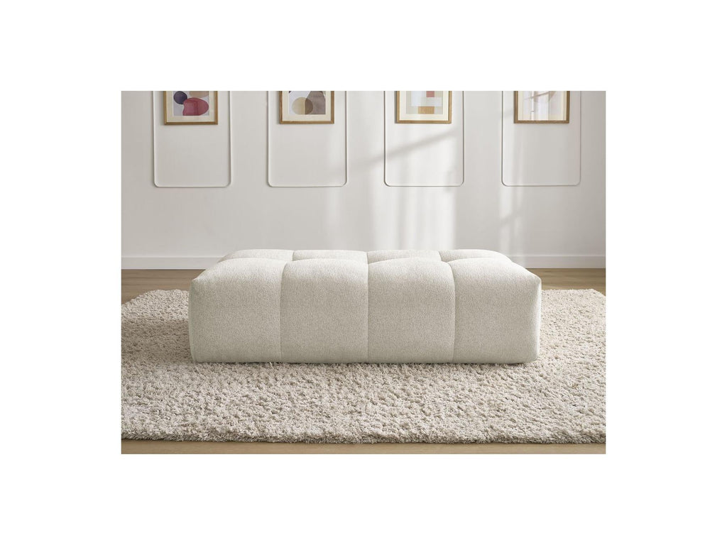 Everest - Petit Pouf - Tissu Chiné