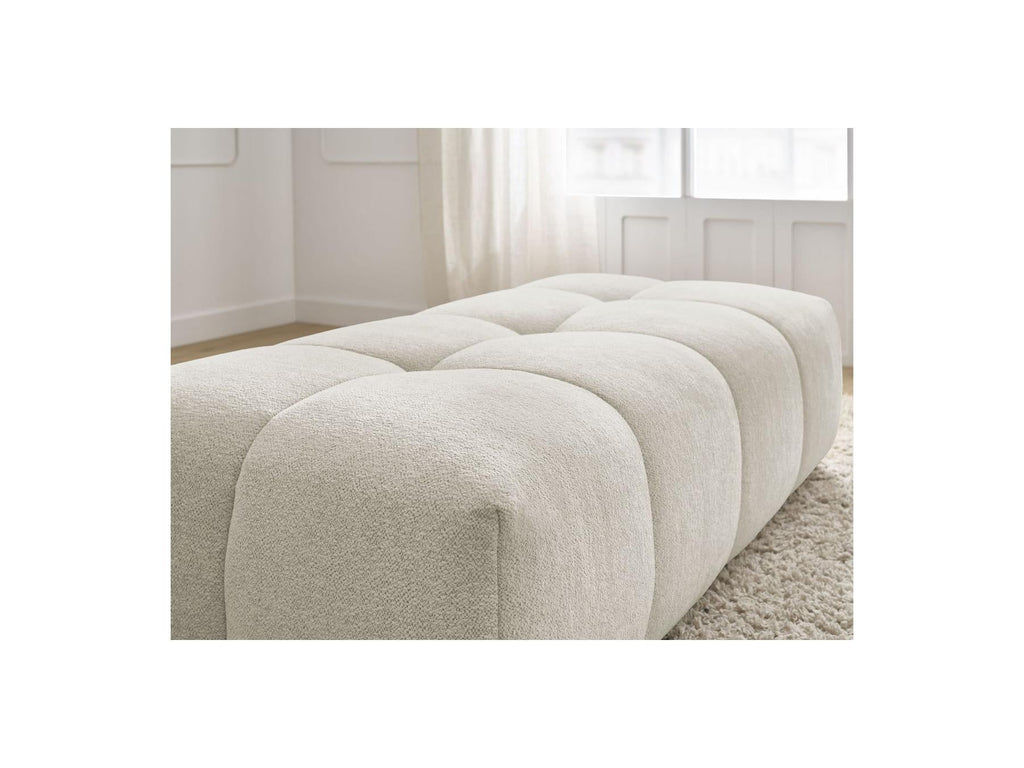 Everest - Petit Pouf - Tissu Chiné