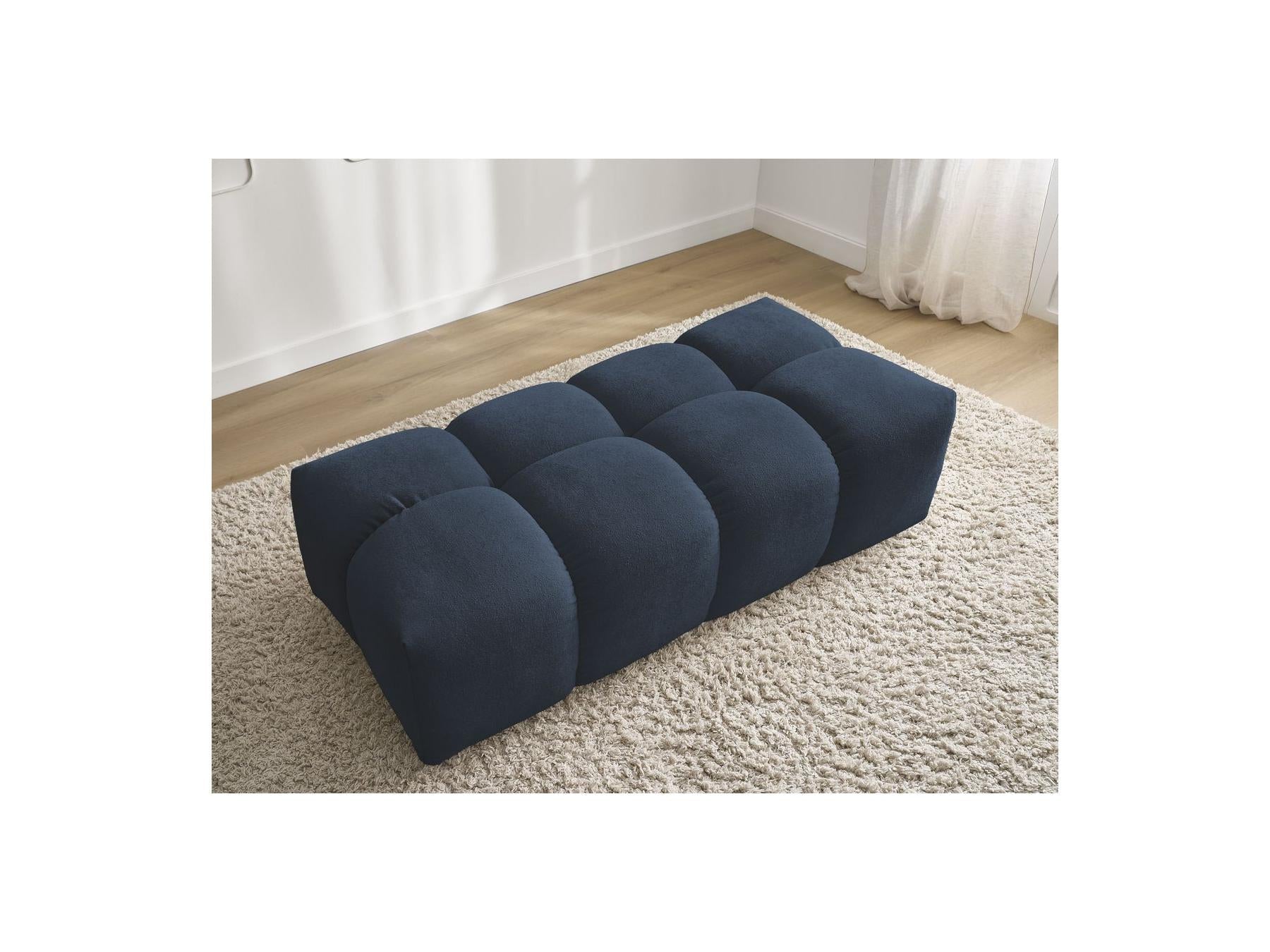 Everest - Petit Pouf - Tissu Chiné