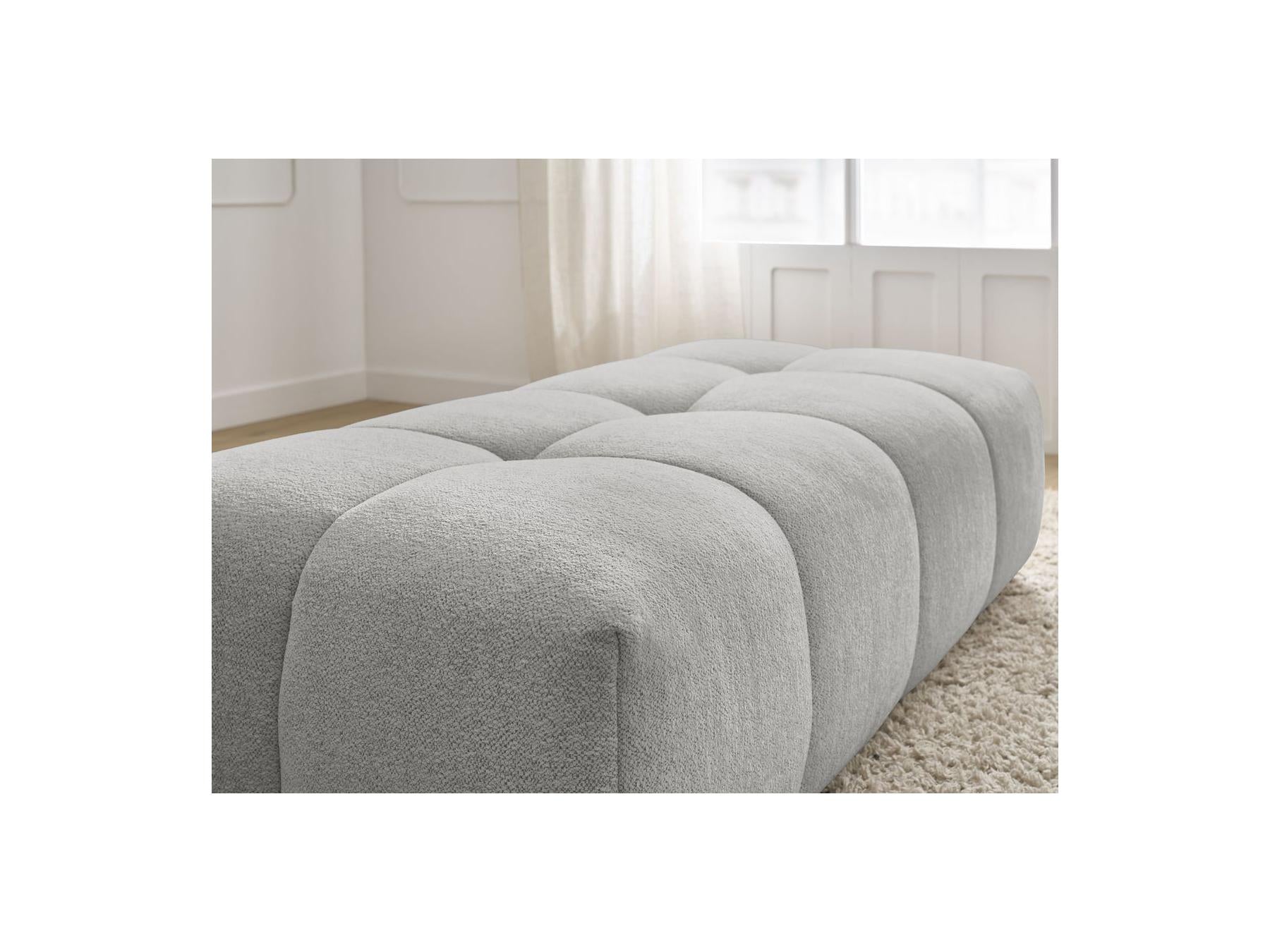 Everest - Petit Pouf - Tissu Chiné