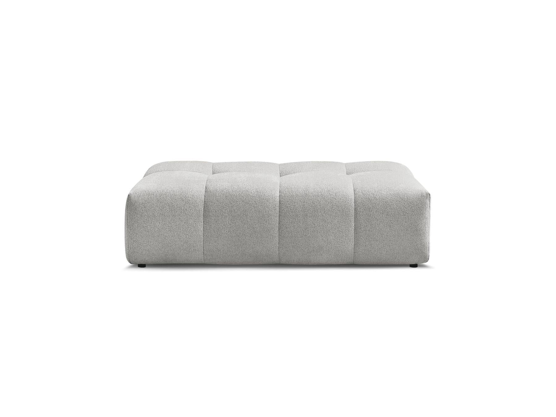 Everest - Petit Pouf - Tissu Chiné