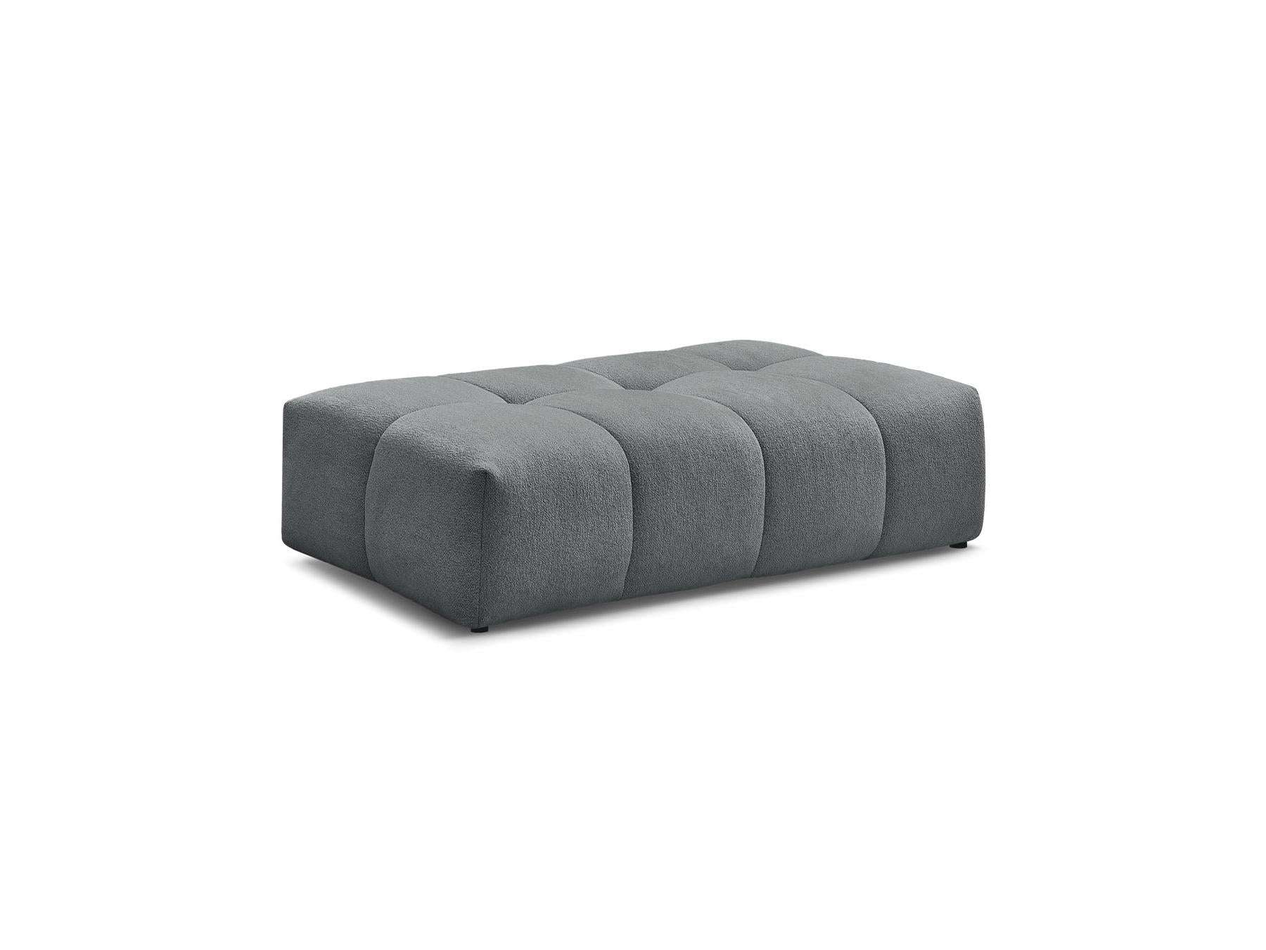 Everest - Petit Pouf - Tissu Chiné