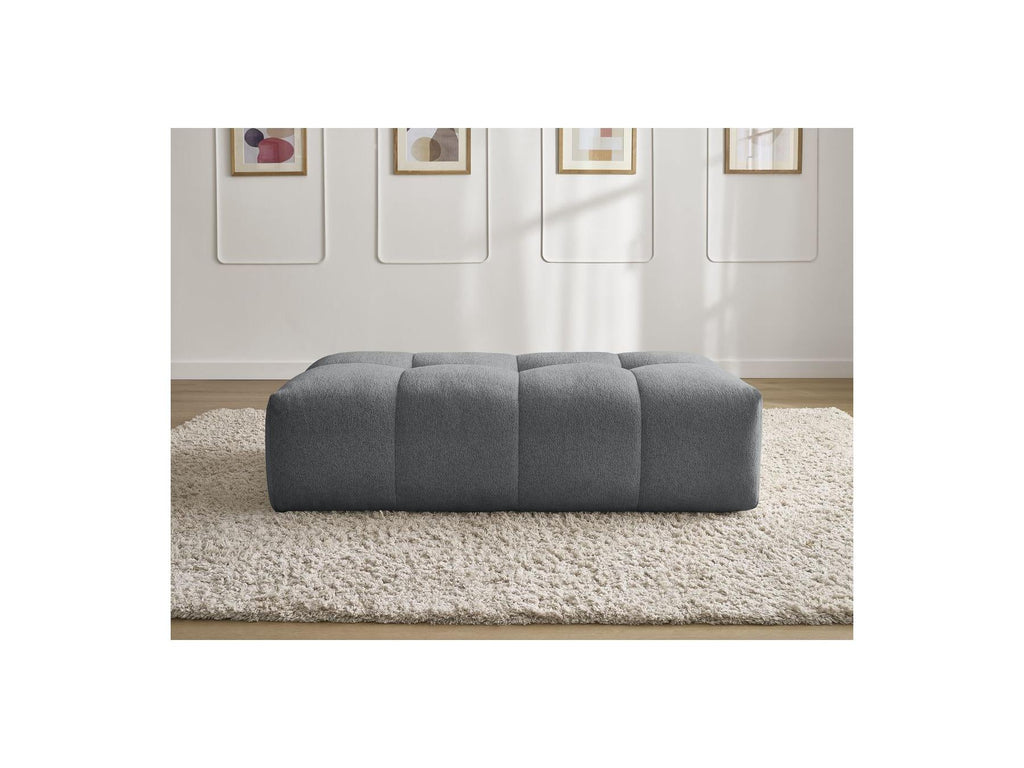 Everest - Petit Pouf - Tissu Chiné