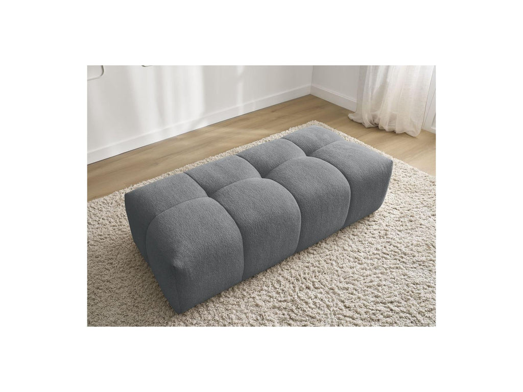 Everest - Petit Pouf - Tissu Chiné