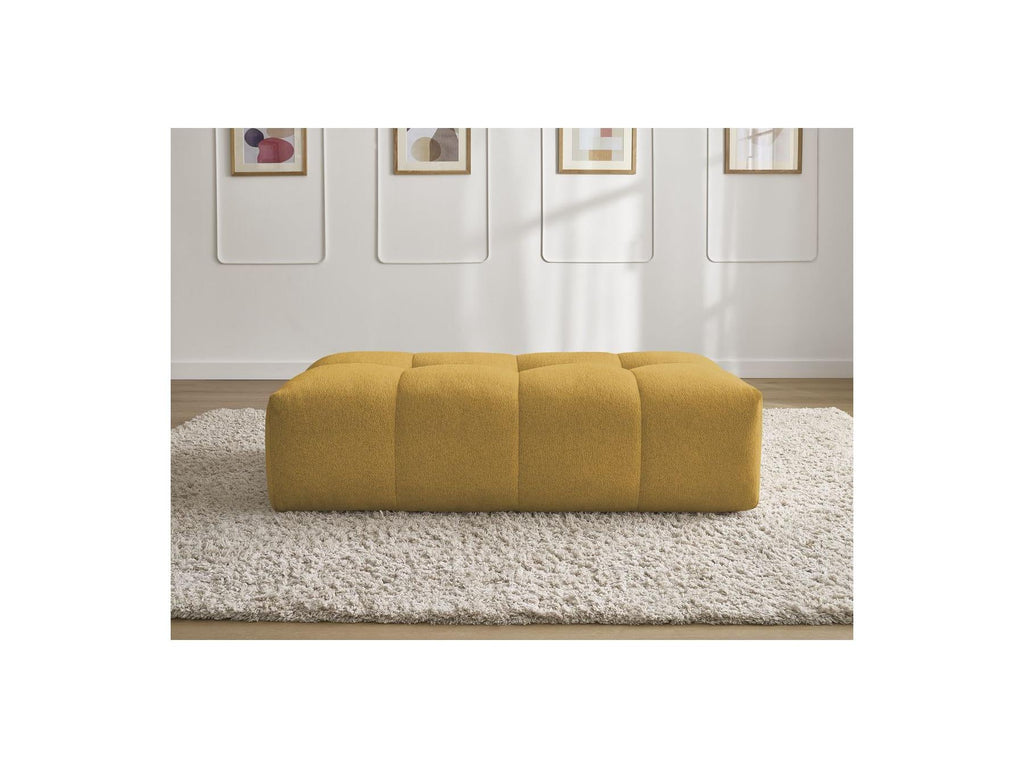 Everest - Petit Pouf - Tissu Chiné