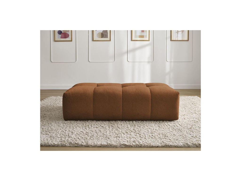 Everest - Petit Pouf - Tissu Chiné