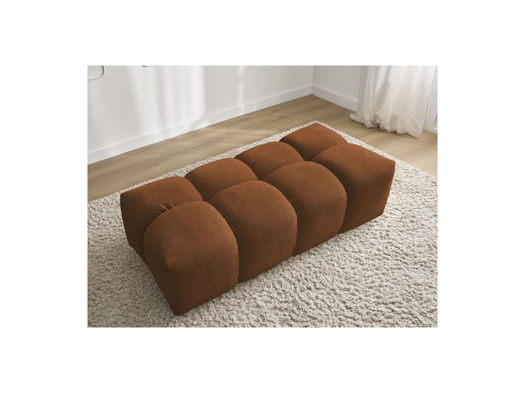 Everest - Petit Pouf - Tissu Chiné