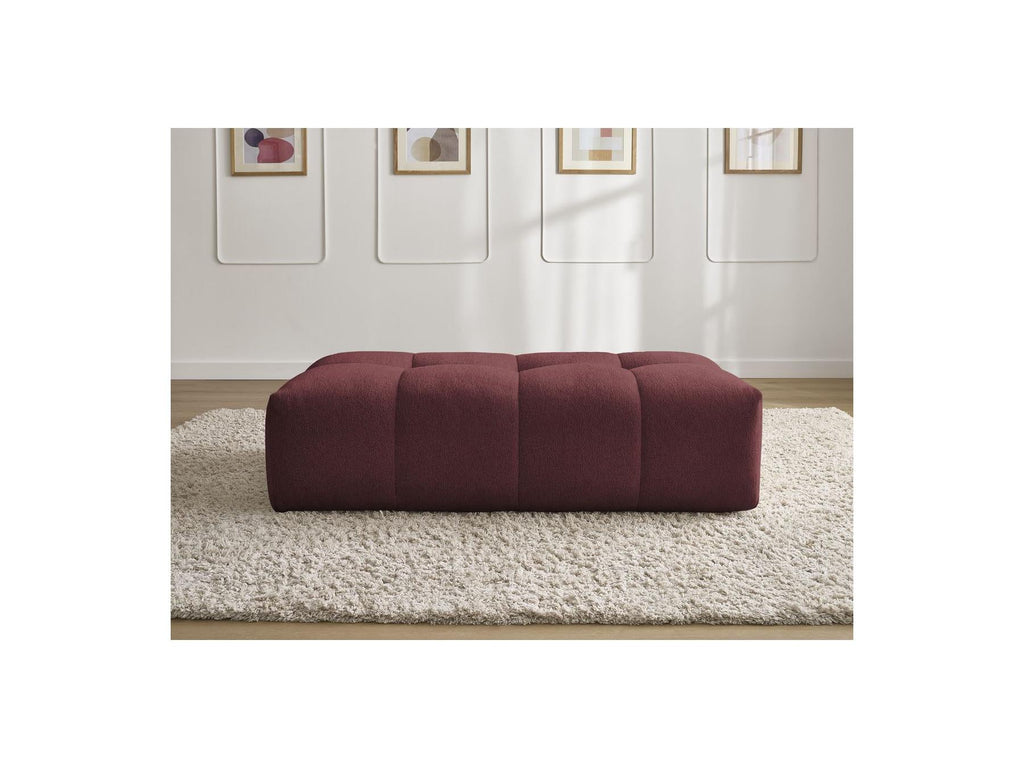 Everest - Petit Pouf - Tissu Chiné