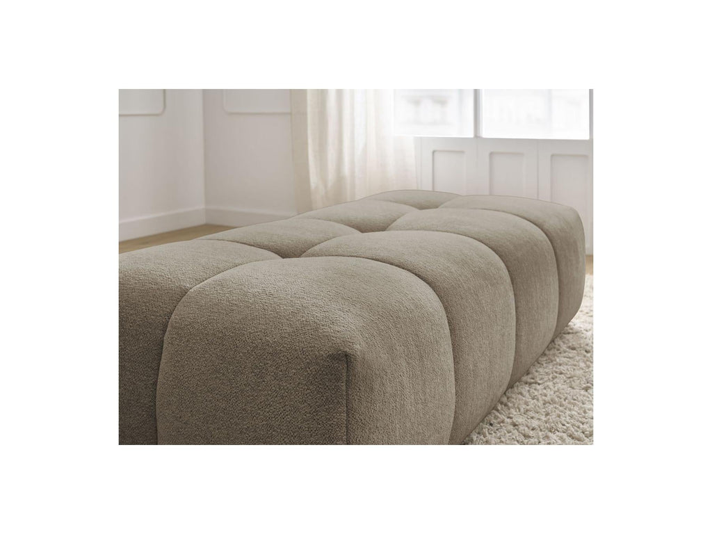 Everest - Petit Pouf - Tissu Chiné