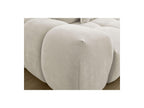 Everest - Canapé Droit Convertible Coffre - Tissu Texturé - 5 Coussins