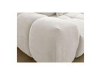 Everest - Canapé Droit Convertible Coffre - Tissu Texturé - 5 Coussins