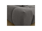 Everest - Canapé Droit Convertible Coffre - Tissu Texturé - 5 Coussins