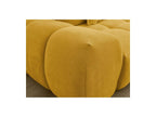 Everest - Canapé Droit Convertible Coffre - Tissu Texturé - 5 Coussins