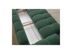 Everest - Canapé Droit Convertible Coffre - Tissu Texturé - 5 Coussins