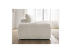 Everest - Canapé Droit Convertible Coffre - Tissu Texturé - 2 Coussins