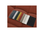 Everest - Canapé Droit Convertible Coffre - Tissu Texturé - 2 Coussins