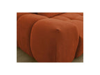Everest - Canapé Droit Convertible Coffre - Tissu Texturé - 2 Coussins