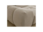 Everest - Canapé Droit Convertible Coffre - Tissu Texturé - 2 Coussins