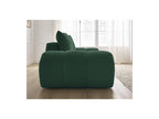 Everest - Canapé Droit Convertible Coffre - Tissu Texturé - 2 Coussins
