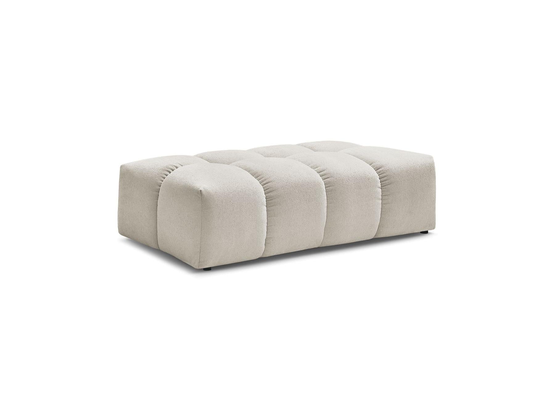 Everest - Petit Pouf - Tissu Texturé