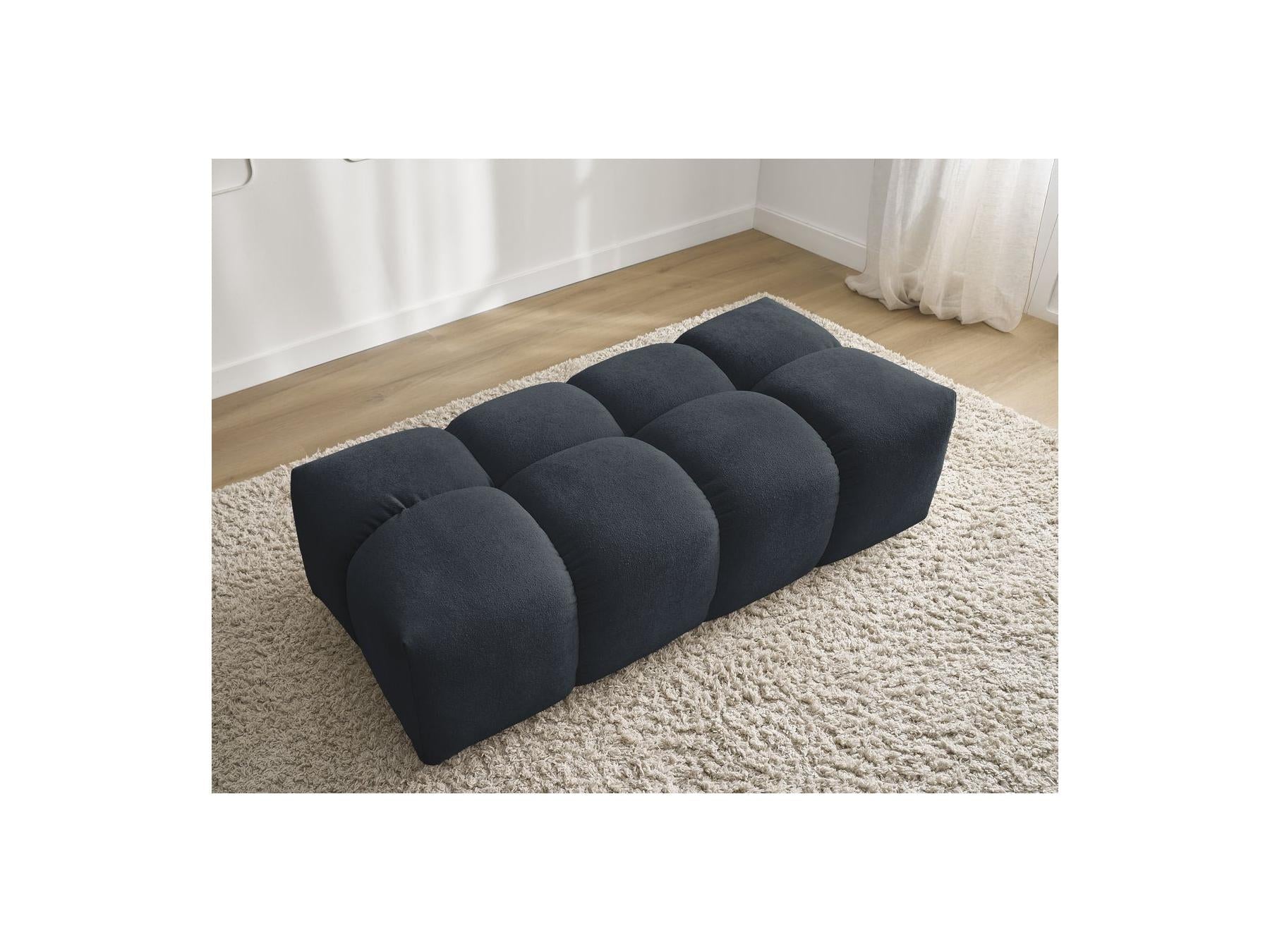 Everest - Petit Pouf - Tissu Texturé