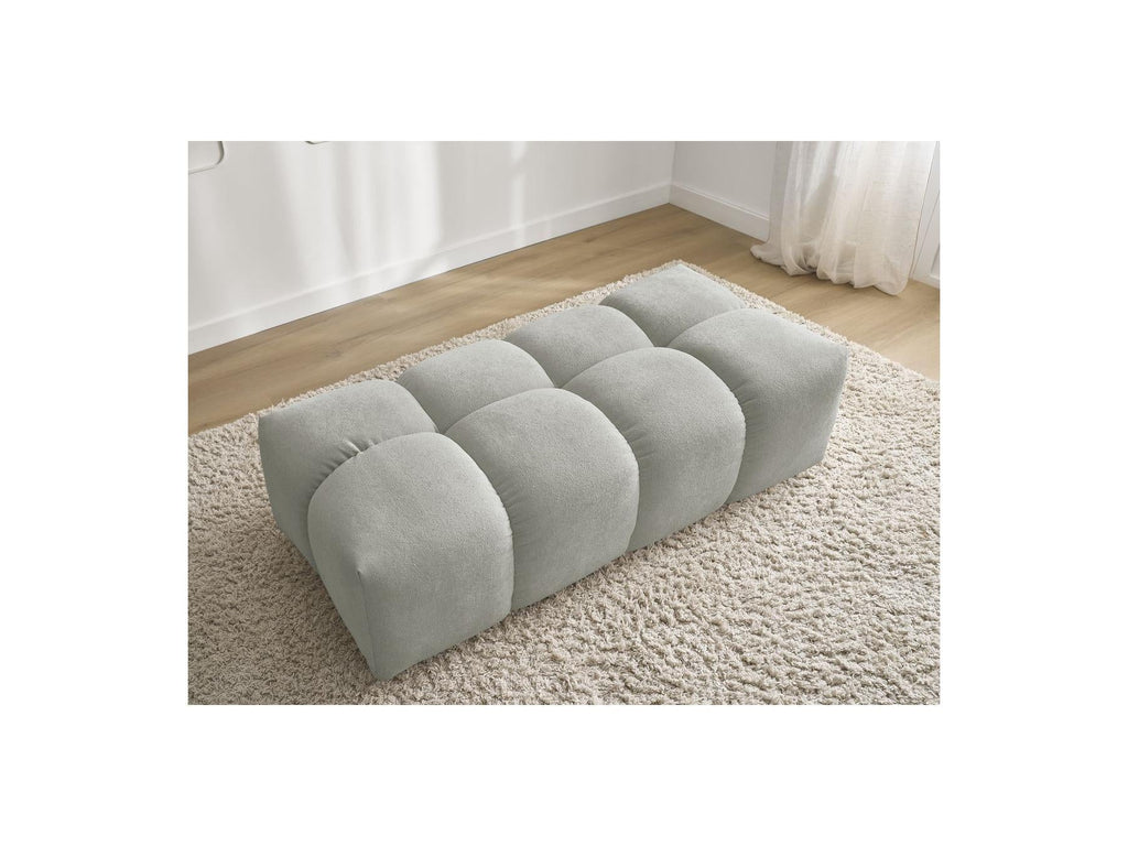 Everest - Petit Pouf - Tissu Texturé