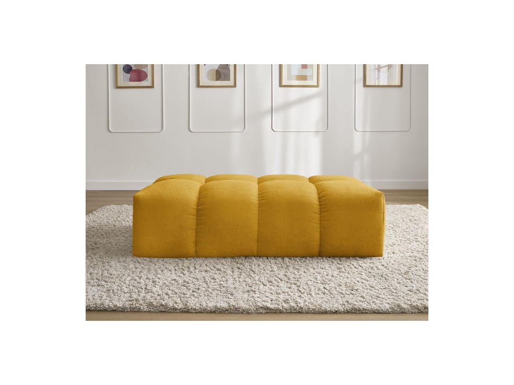 Everest - Petit Pouf - Tissu Texturé