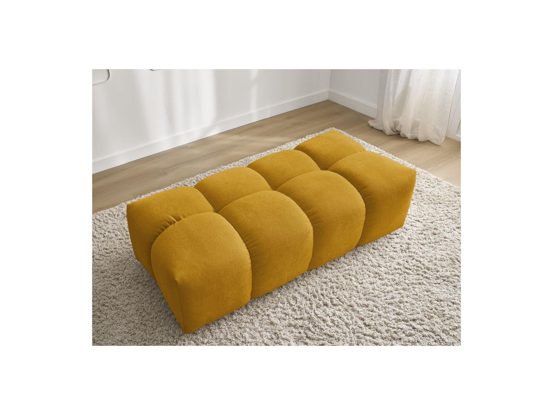 Everest - Petit Pouf - Tissu Texturé