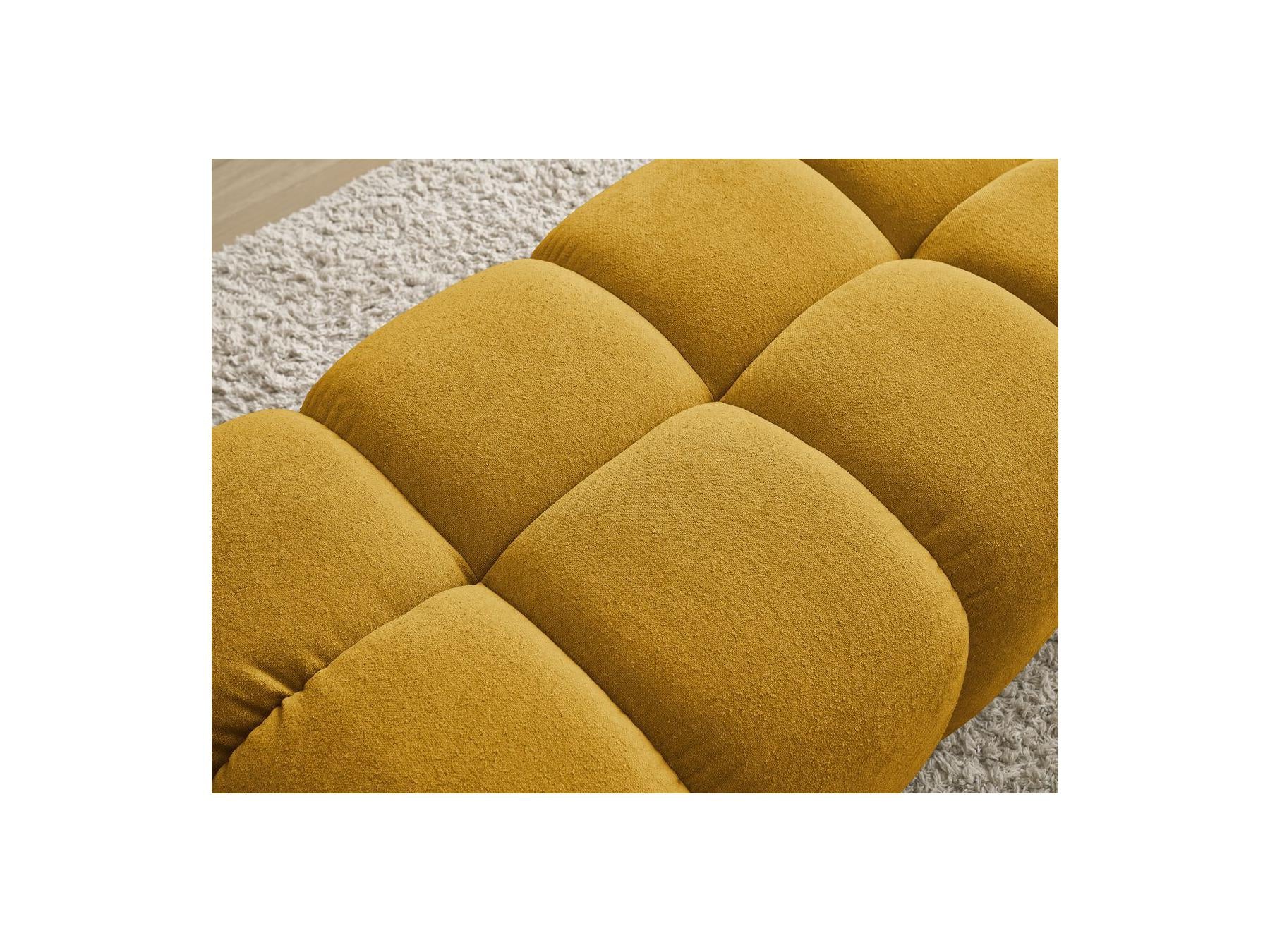 Everest - Petit Pouf - Tissu Texturé