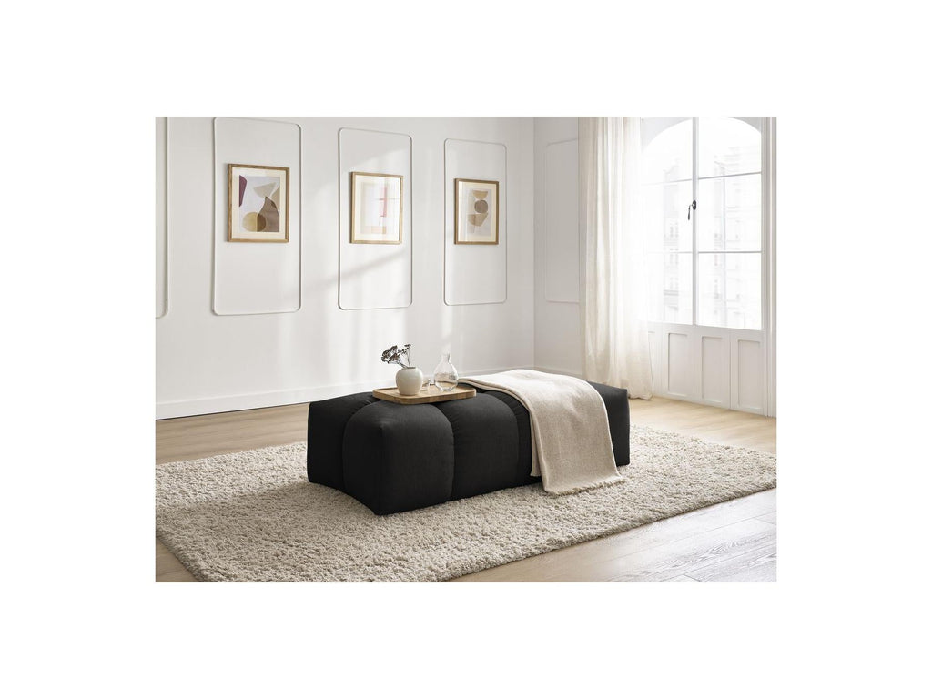 Everest - Petit Pouf - Tissu Texturé