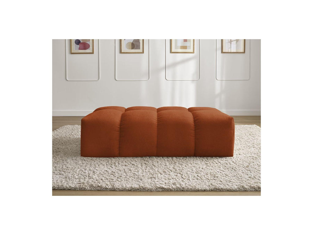 Everest - Petit Pouf - Tissu Texturé