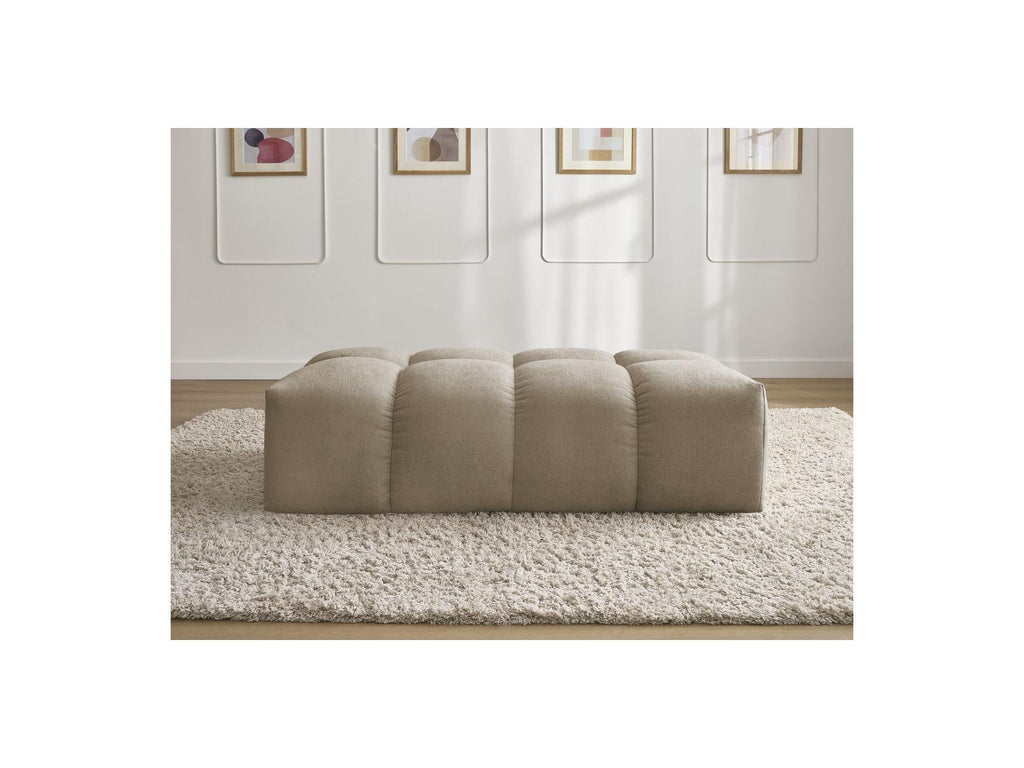 Everest - Petit Pouf - Tissu Texturé