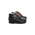 Chaussures Bébé Bottillons À Lacets Marceau - Cuir Marine - Mixte