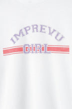 Le Sweatshirt Edie Imprevu Girl Mauve