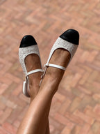 Slingback Maria - Blanc