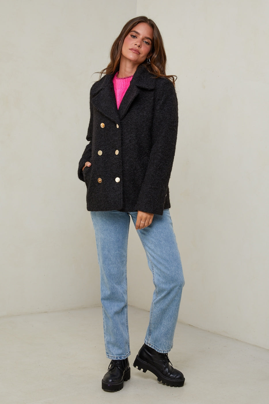 Manteau 320B - Noir