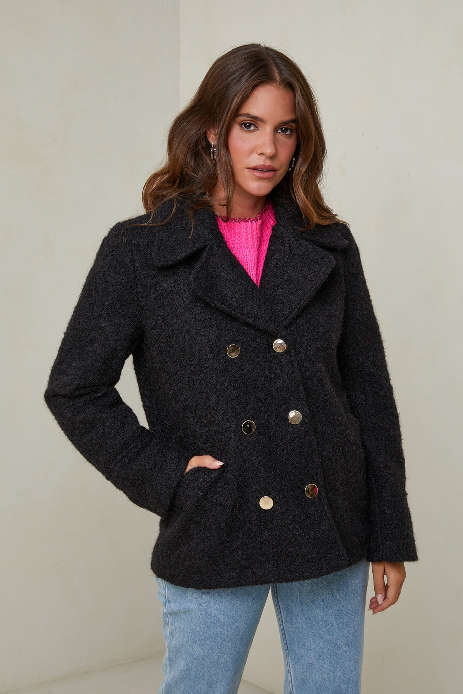 Manteau 320B - Noir