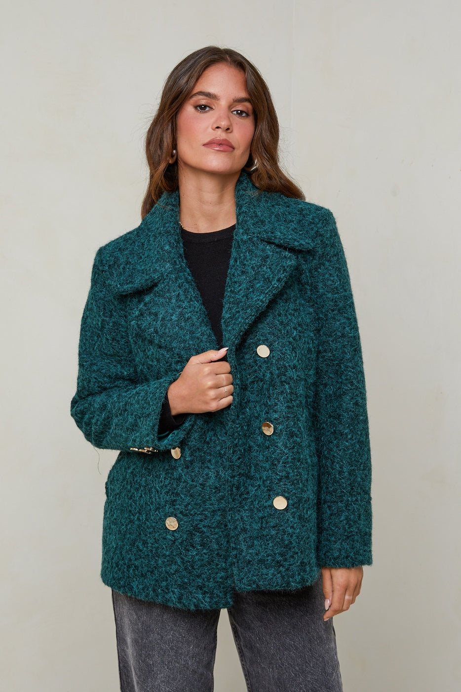 Manteau 320B - Vert Fonce