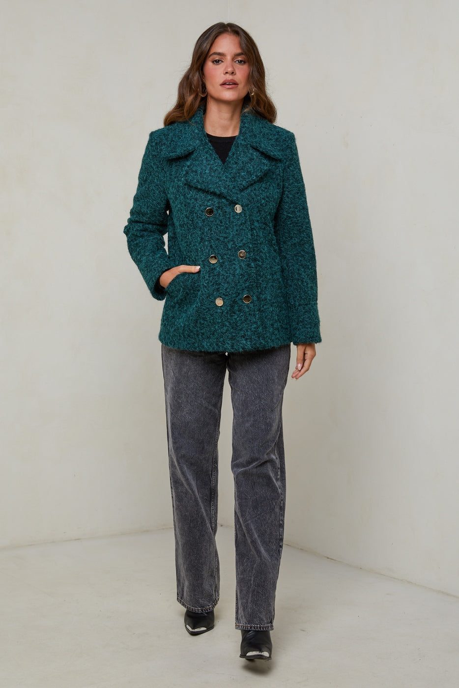 Manteau 320B - Vert Fonce