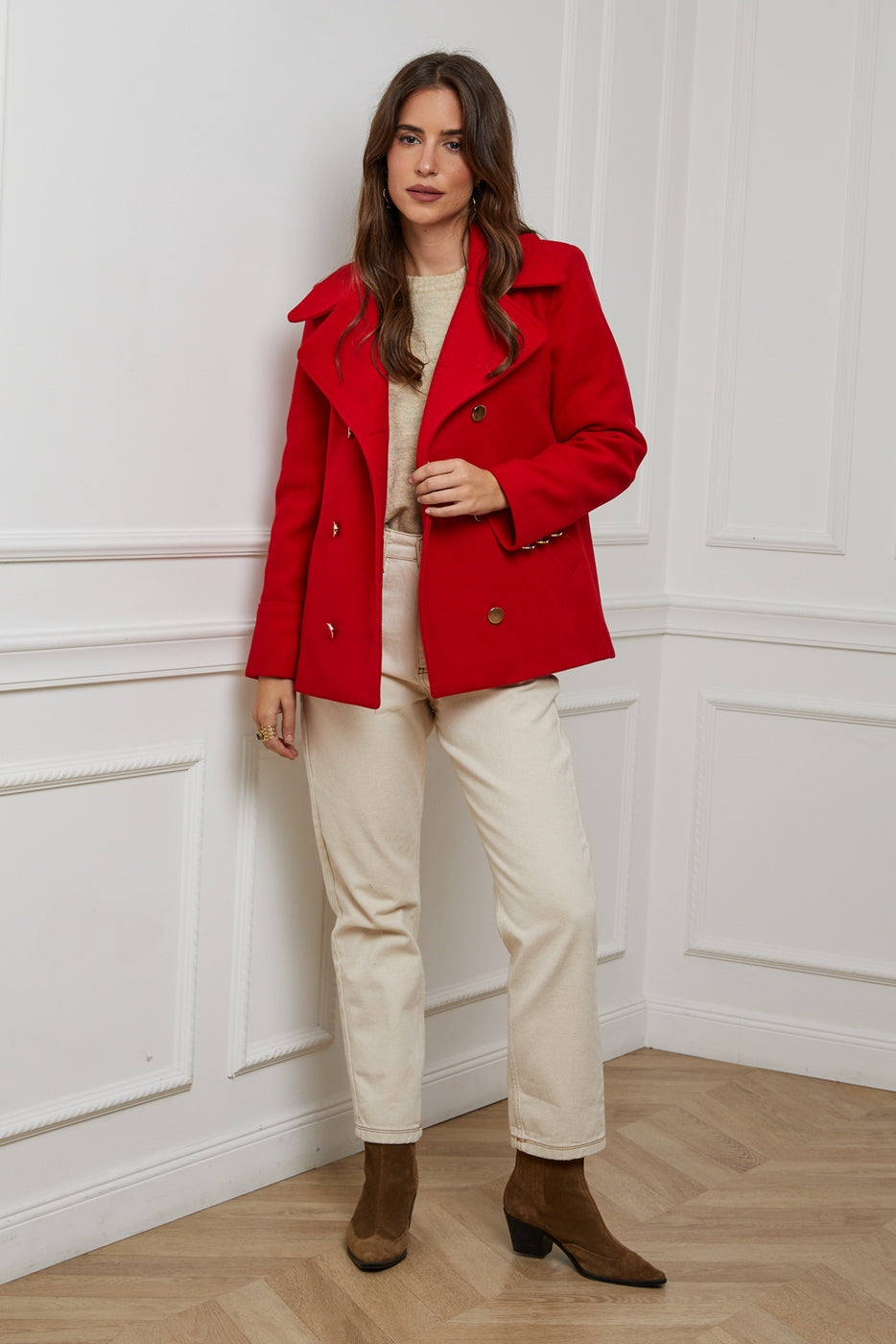 Manteau 320 - Rouge