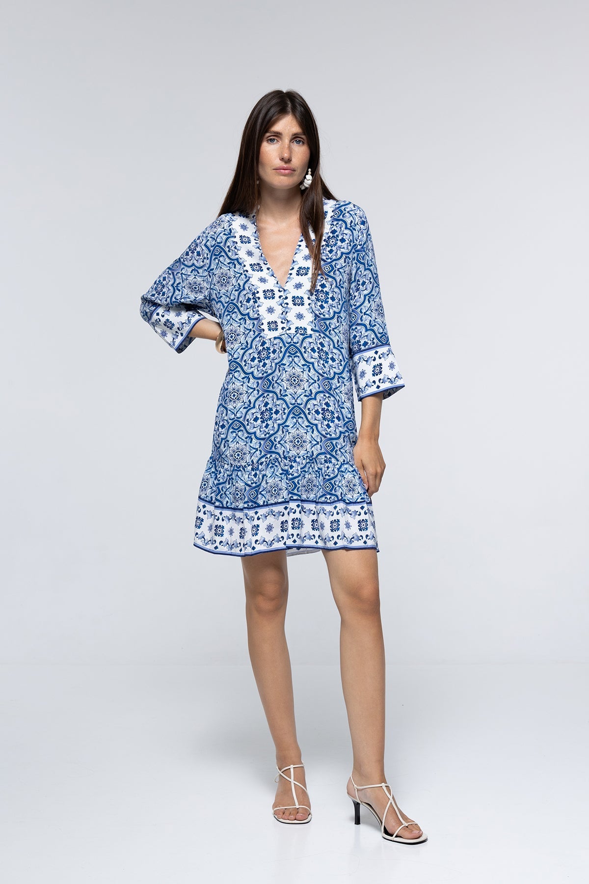 Robe Bianca - Blue Tile