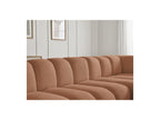 Talia - Canapé D'Angle Fixe - Tissu Chiné - Angle Droit
