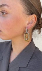 Boucles D'Oreilles Asymmetric Grunge