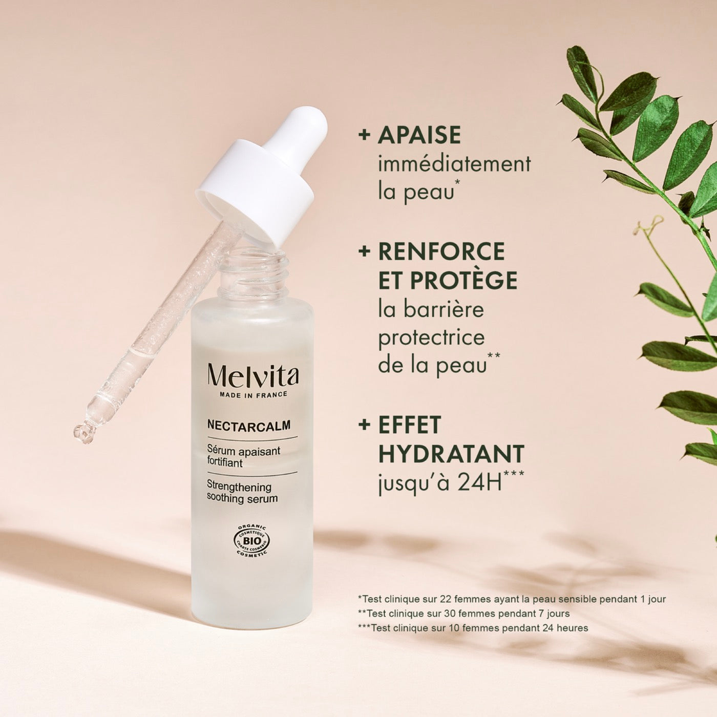 Sérum Apaisant Fortifiant - Nectarcalm - 30 Ml