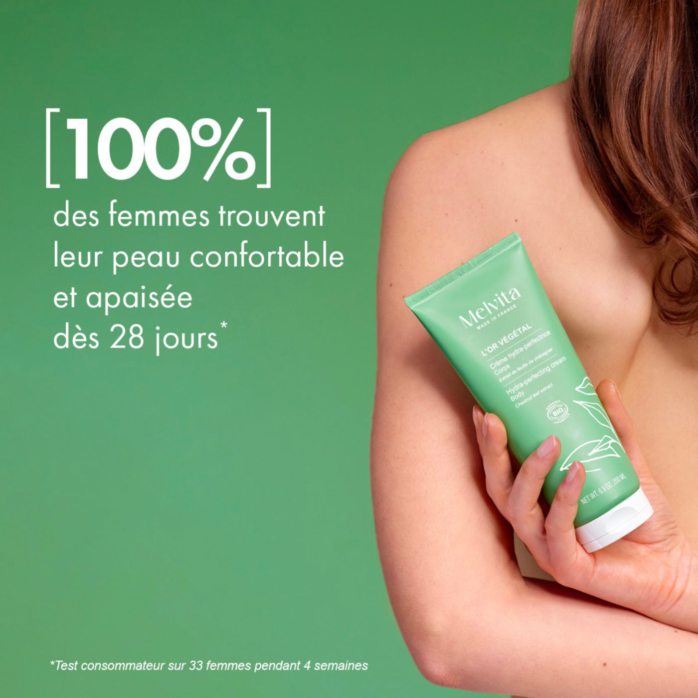Crème Corps Hydra-Perfectrice - L'Or Végétal - 200 Ml