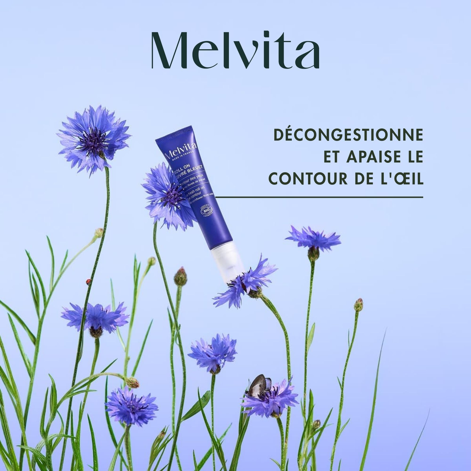 Roll-On Givré Contour Des Yeux De Bleuet - 15 Ml