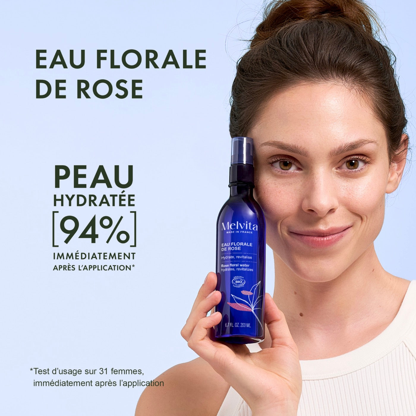Eau Florale De Rose Hydratante - 200 Ml