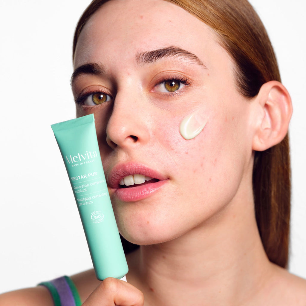 Gel Crème Correcteur Matifiant - Nectar Pur - 40 Ml