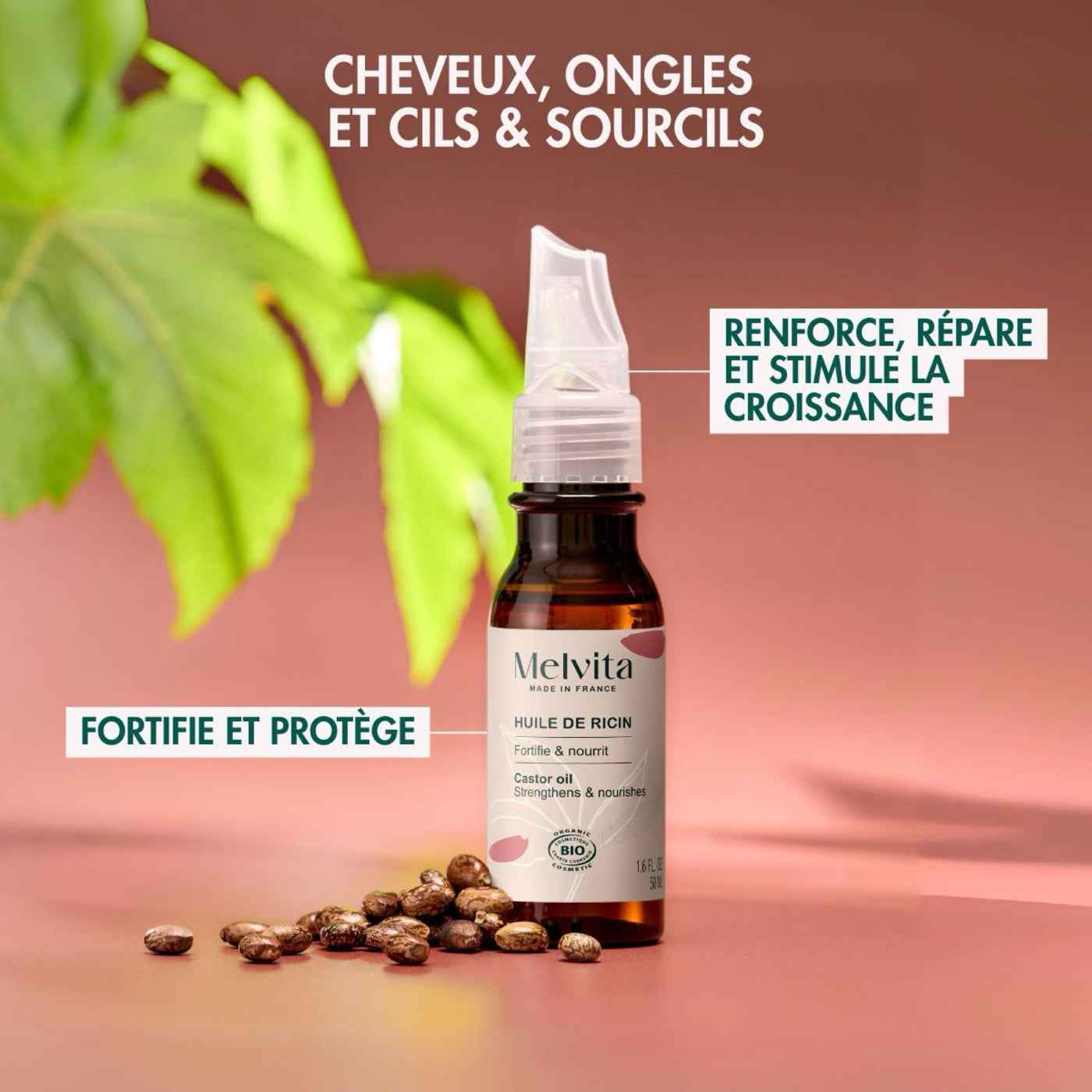 Huile De Ricin - 50 Ml