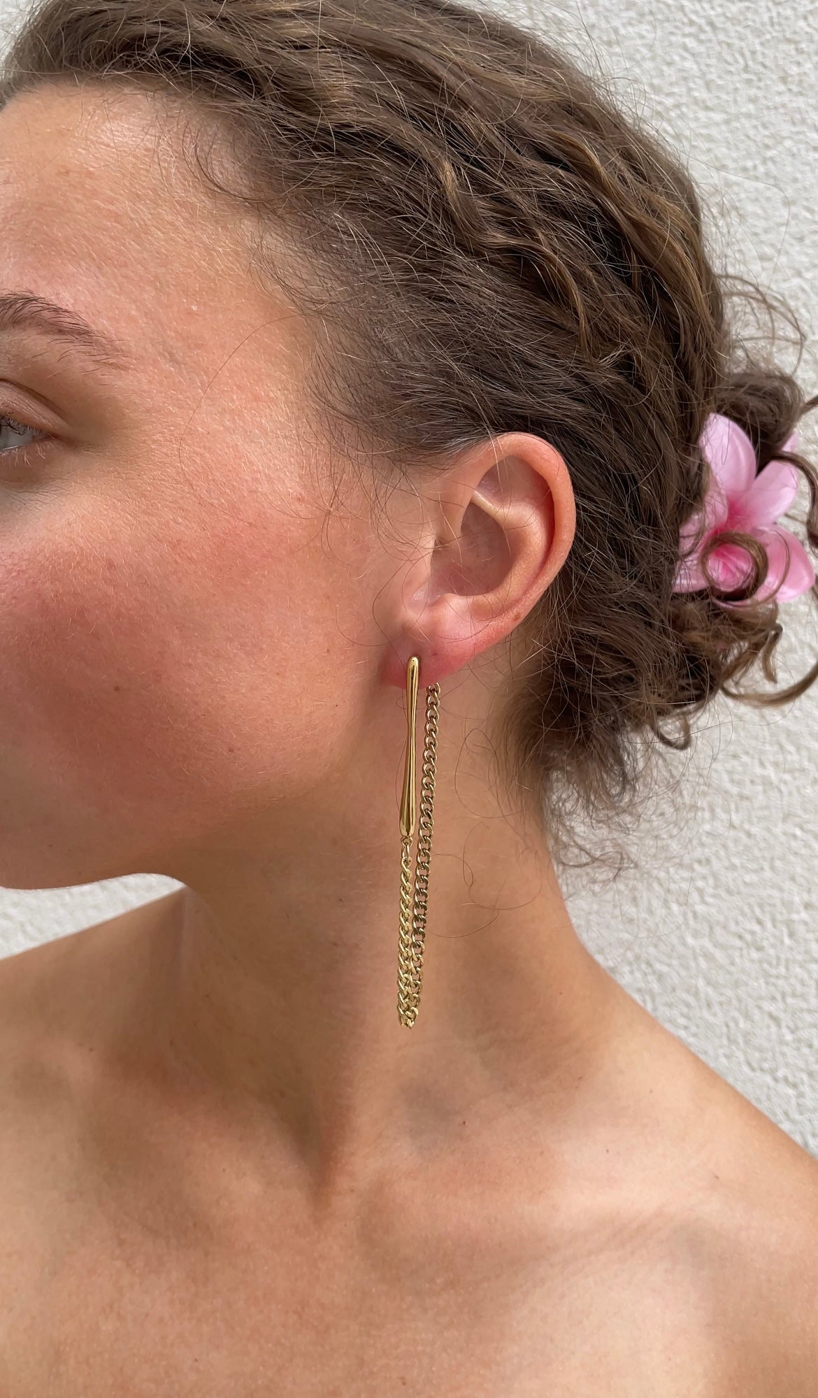Boucles D'Oreilles Long